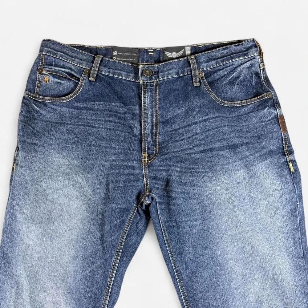 Ariat Relentless Relaxed Fit Durable Workwear Denim Jeans Size 38x34 Western